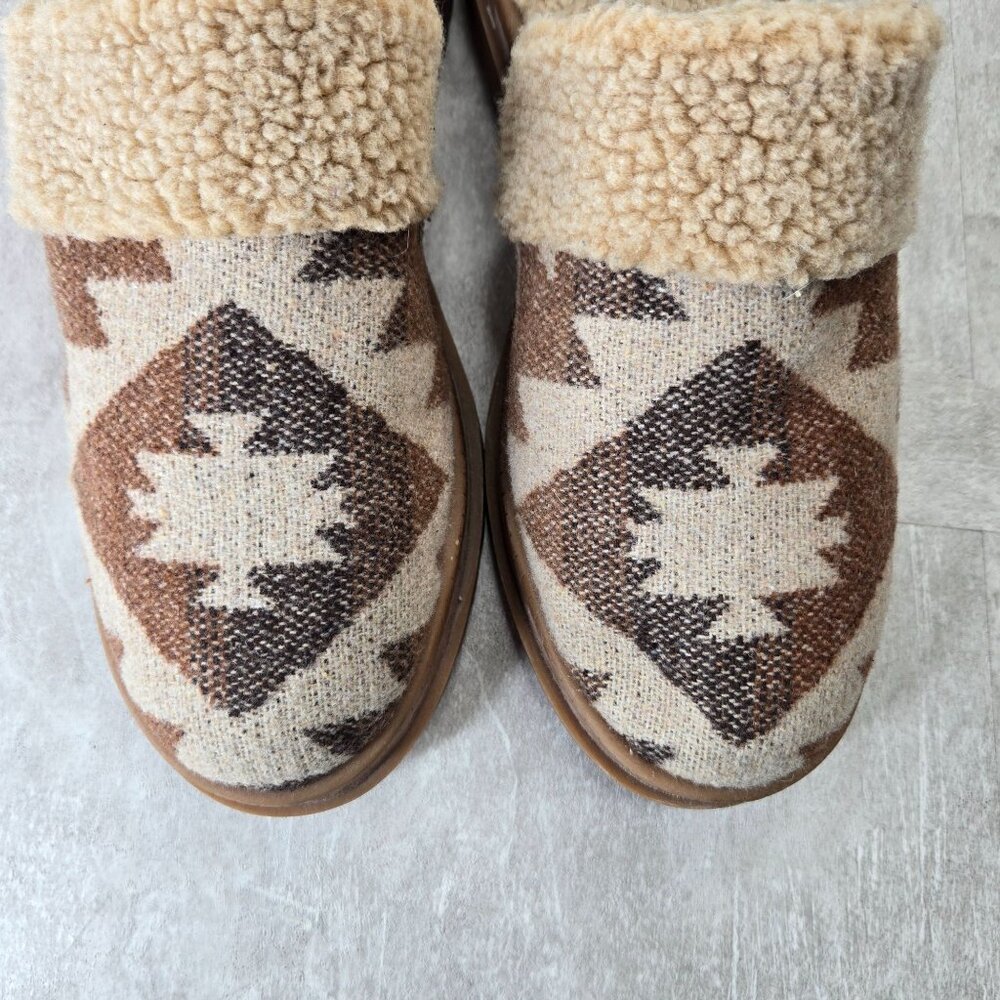 Jessica Simpson Brown and Tan Mules - Picture 9 of 12